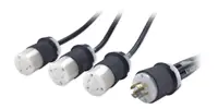 APC by Schneider Electric Power Cable - Power NEMA L5-20 - Female - Power NEMA L21-20 - Male - Black