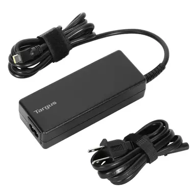 Targus - Power Adapter - 100WATT - USB-C - Black- Works Withusb-C Lapto