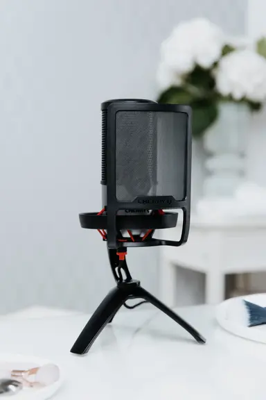 Cherry Americas The Cherry UM Pop Filter Filters Out Plosive Sounds That Create Pops OR Hisses W, image 8