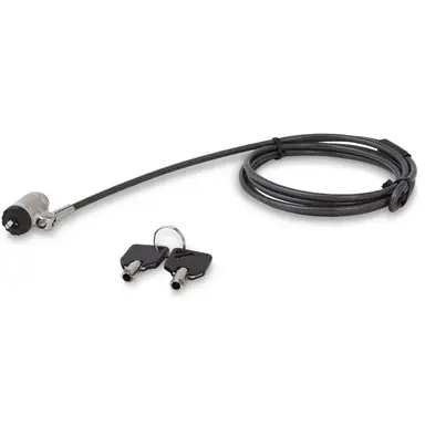 StarTech.com Keyed Cable Lock - with Push-to-Lock Button - 2M (6.6 ft) Steel Cable - Locking, image 8