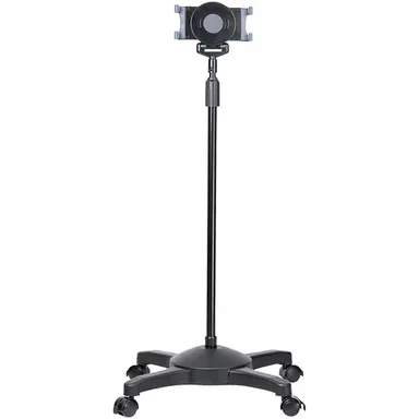 StarTech.com Mobile Tablet Stand with Lockable Wheels - Height Adjustable - Universal Rolling, image 4