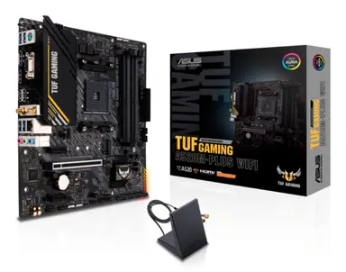 ASUS Tuf Gaming A520M-PLUS (Wi-Fi) AMD AM4 (3RD Gen Ryzen ) Microatx Gaming Mothe