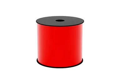 Brother International Corporat 4 in Wide TT Continuous Vinyl Red Label (Use BMSLPR02 Ink Ribbon), 2.4MIL, 10+ YE, image 4