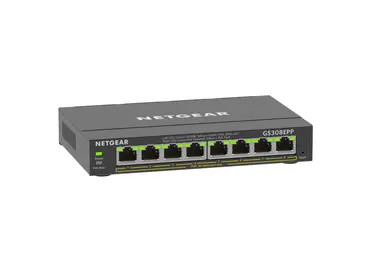 NETGEAR 8-Port Gigabit Ethernet High-Power PoE+ Smart Managed Plus Switch, image 8