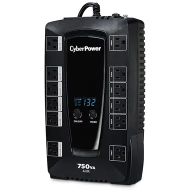 CyberPower Systems (USA) 450W Desktop Line Interactive LCD Avr 5-15P Plug 12 Outlet 15 Amp Compact 3-Year, image 6