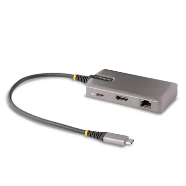 StarTech.com USB-C Multiport Adapter - 4K 60HZ HDMI - HDR - 2-Port 5GBPS USB 3.0 Hub - 100W
