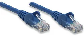 Intellinet 100 FT Blue Cat5e Snagless Patch Cable