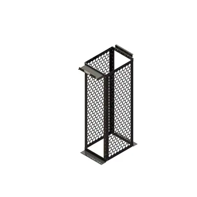 Legrand Dat MM20 Rack 30 Chan 7SQ Hole Rails BK, image 4