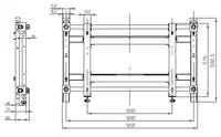 Samsung Videowall Wall Mount for 460UT Series, image 3