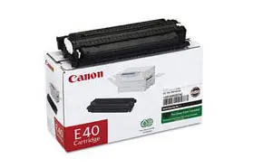 Canon Laser Canon E40 Black Toner Cartridge for Canon PC140RF, PC150, PC160, PC170, PC300