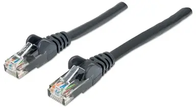 Intellinet 10 FT Black Cat6 Snagless Patch Cable, image 4