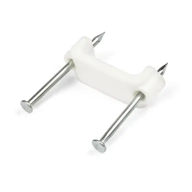 StarTech.com 100 Pack of Double Nail Mounted Cable Clip - Large, image 7