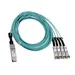 Lenovo 3M 100G to 4X25G Breakout Active Optical Cable, image 5