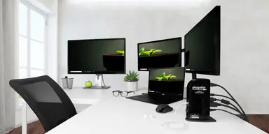 Plugable Technologies Plugable USB-C Triple Monitor Docking Station, 100W, Windows, Mac, Chrome, image 8
