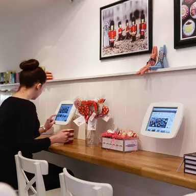 Bouncepad North America Bouncepad Wallmount Configured for The Samsung Galaxy Tab A 10.1 (2019) IN A Whi, image 8