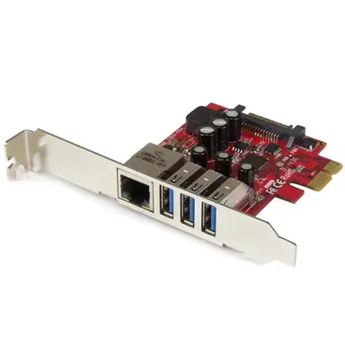 StarTech.com Running Low on Expansion Slots - Merge USB 3.0 and Gbe into a Single PCIe Combo