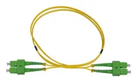 Intellinet 1 M SC to SC APC Fiber Optic Patch Cable, 2.0 MM, Duplex, Ofnr, Singlemode Bif, image 3