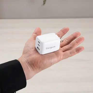 Targus 65W USB-C Multi-Port Gan Wall Charger, White, image 6