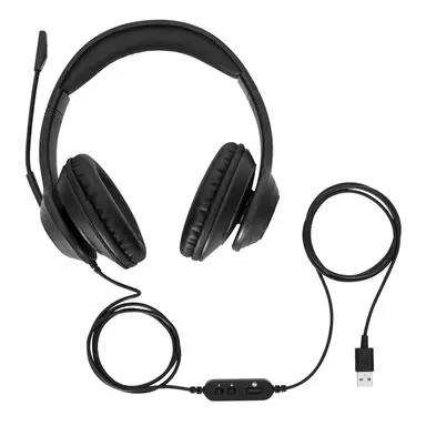 Targus Wired Stereo Headset Black, image 6