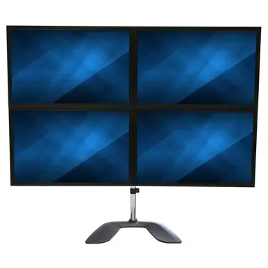 StarTech.com VESA 75X75/100X100MM Desktop Quad Monitor Stand (2X2) Supports 4 Displays up, image 6
