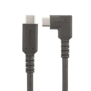 StarTech.com 1.6 ft (50CM) USB-C Cable, Right-Angled, USB 10GBPS, 100W (5A) PD, 8K 60HZ / 4K 1, image 7