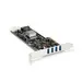 StarTech.com Add Four USB 3.0 Ports with Four Independent Channels, LP/SATA Power, and Chargi, image 5