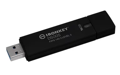 Kingston 16GB Ironkey D500S Fips 140-3 LVL 3 (Pending) AES-256, image 5