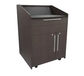 Middle Atlantic L5 Series Preconfigured Lectern 33 Inchw X 31 D X 39 H Turret Top Sota Style