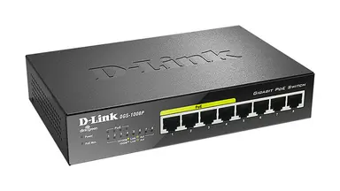 D-Link Systems D-Link Unmanaged 8-Port Desktop Switch with 8 Gigabit Ports, 4 of 8 PO, image 6
