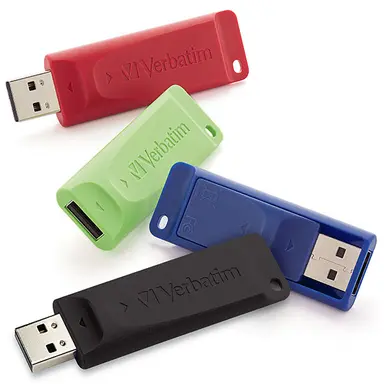 Verbatim Americas 16GB Store N Go USB Flash Drive - 4PK