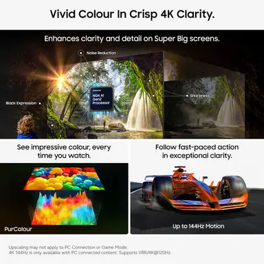 Samsung Electronics America, I 98IN/3840 × 2160/144 HZ (VRR SUPPORT)/240 HZ, image 4