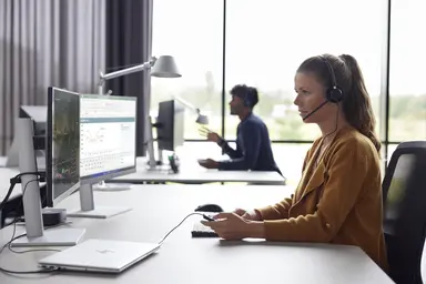 HP Poly Encorepro 520D with Quick Disconnect Binaural Digital Headset TAA, image 6
