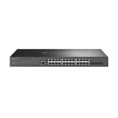 Omada Networks by TP Link Jetstream 28-Port Gigabit L2 Managed Switch with 24-Port PoE+, image 4