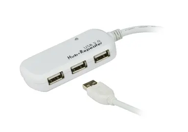 Aten 4PORT USB 2.0 Hub with Builtin 39 ft