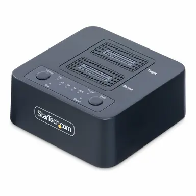 StarTech.com 1:1 M.2 NVMe Drive Duplicator, Standalone M.2 SSD Cloner/Copier up to 90GBPM, US