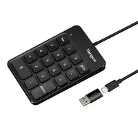 Targus USB-C/a Wired Numeric Ecosmart Keypad Black, image 3