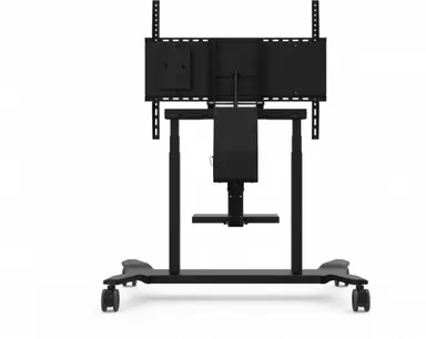 ViewSonic Electric Height Adjustable Mobile Cart with Smooth Motorized Lift, Laptop Tray, image 7