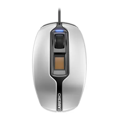 Cherry Americas Biometric SILVER/BLACK USB 1375 Dpi 3 BU