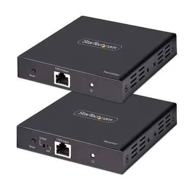StarTech.com 4K HDMI Extender; 4K 60HZ (4:4:4) up to 230 ft (70M) with Zero Latency Over a Cat