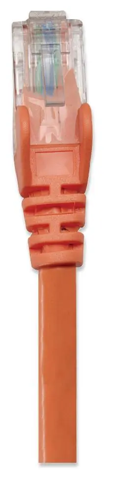 Intellinet 50 FT Orange Cat5e Snagless Patch Cable, image 8