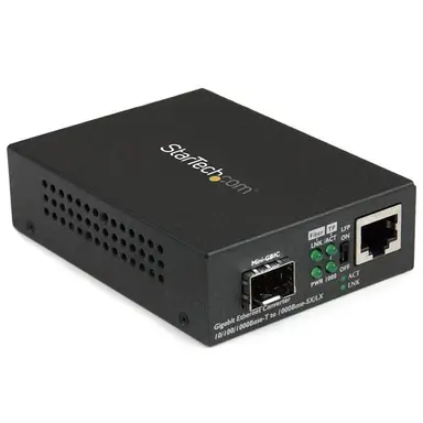 StarTech.com Convert and Extend Different Networks Over a Gigabit Fiber Cable Connection Usin