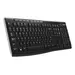 Logitech Wireless Keyboard K270 - Midnight Black - US, image 5