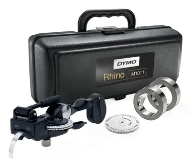 Dymo Rhino M1011 Embosser Kit - 1-Year Limited Warranty