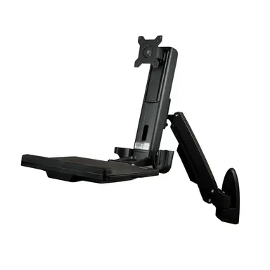 StarTech.com Ergonomic Wall-Mount Workstation - up to 17LB VESA Monitor (Incl Ultrawide) - FO, image 6