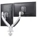 Chief Manufacturing K1 Desk Mnt Dual Disp Dual 2L Arms Wht, image 5