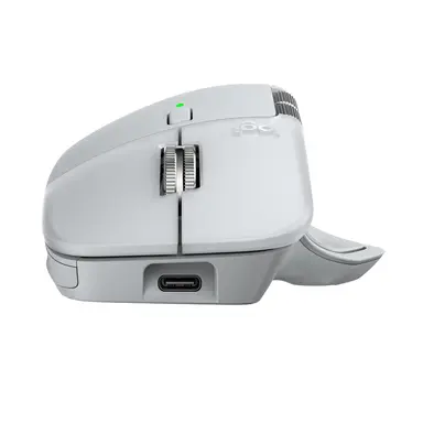 Logitech MX Master 4 Mouse for Mac (White Silver), image 7
