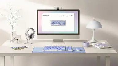 Logitech Alto Keys K98M Wireless Mechanical Customizable - Lilac, image 5
