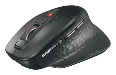 Cherry Americas Cherry Stream Mouse Ultimate Black Adjustable Scroll Wheel 4-CHANNEL Connecti