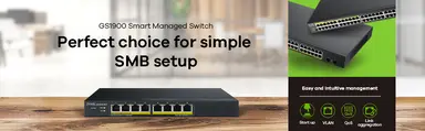 Zyxel Communications Fanless 8 Port Gbe L2 Web Managed Switch - 8 X Gbe RJ-45 - Power Supp, image 6