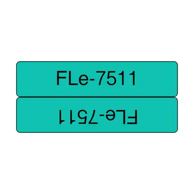 Brother International Corporat 0.82 IN X 1.7 IN (21MM X 45MM) 0.41 IN X 1.7 IN (10.5MM X 45MM) Folded Polyest, image 4
